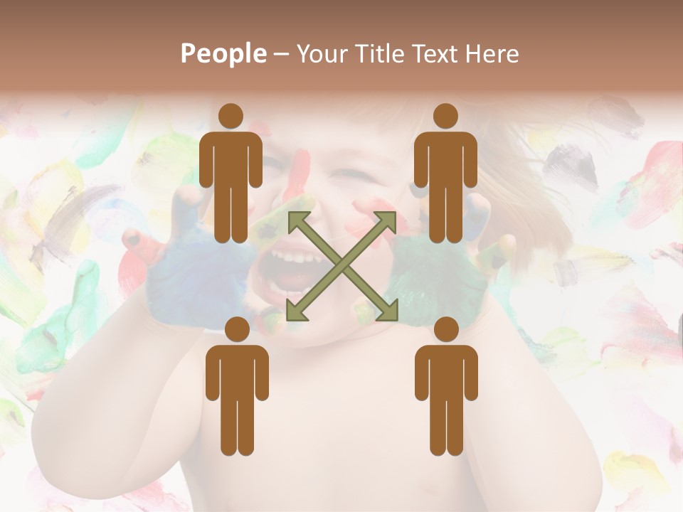 Childhood Color Play PowerPoint Template