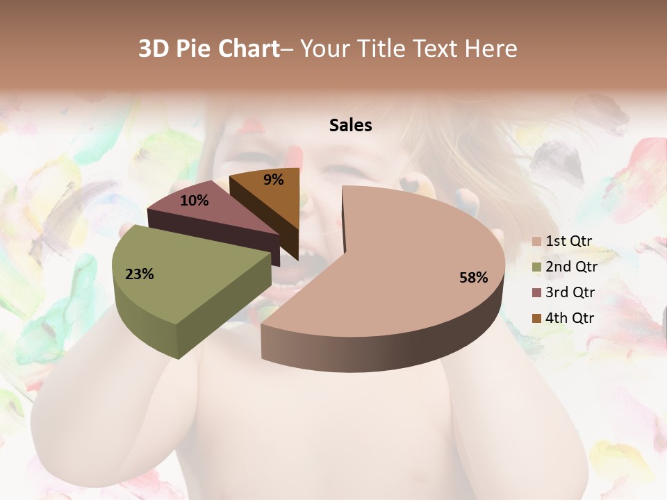 Childhood Color Play PowerPoint Template
