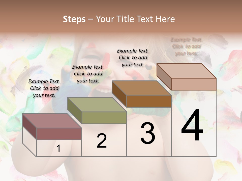 Childhood Color Play PowerPoint Template