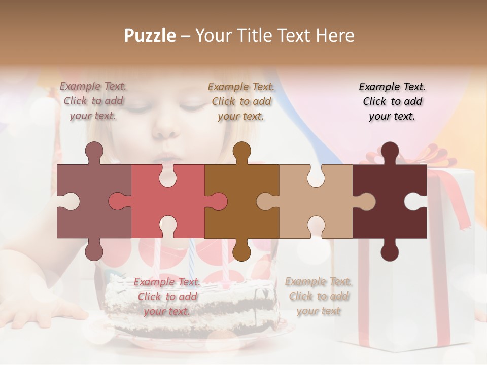 Lifestyle One Figure PowerPoint Template