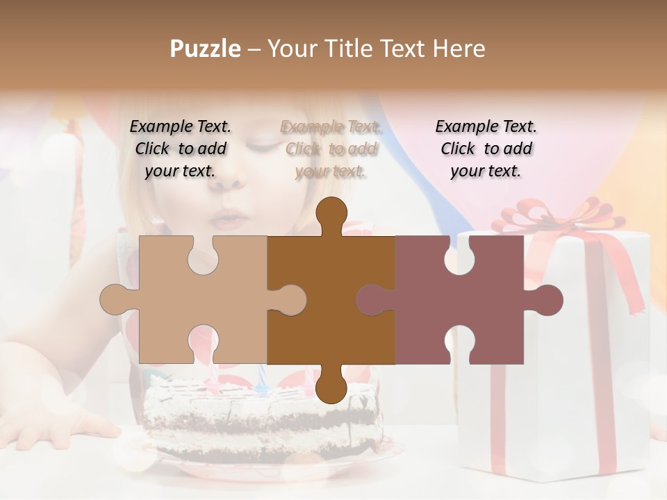 Lifestyle One Figure PowerPoint Template