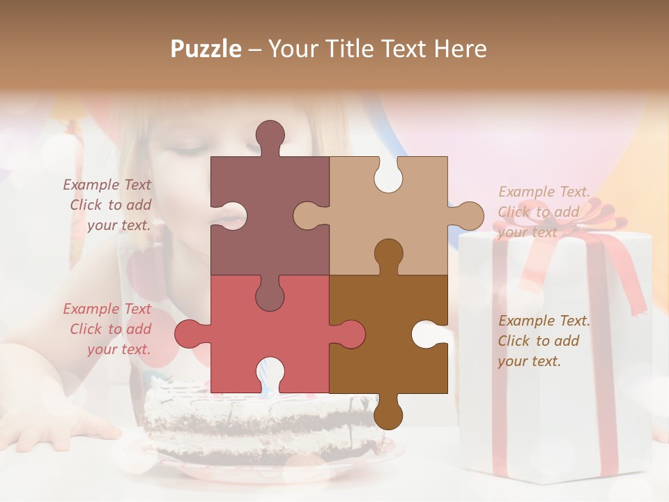 Lifestyle One Figure PowerPoint Template