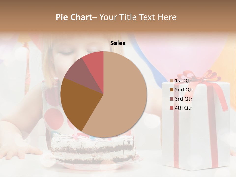 Lifestyle One Figure PowerPoint Template