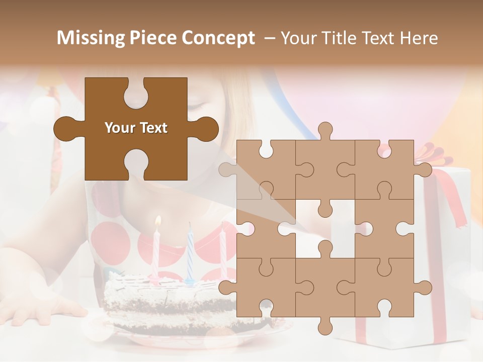 Lifestyle One Figure PowerPoint Template