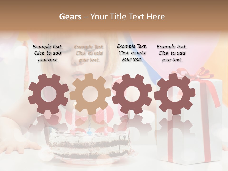 Lifestyle One Figure PowerPoint Template