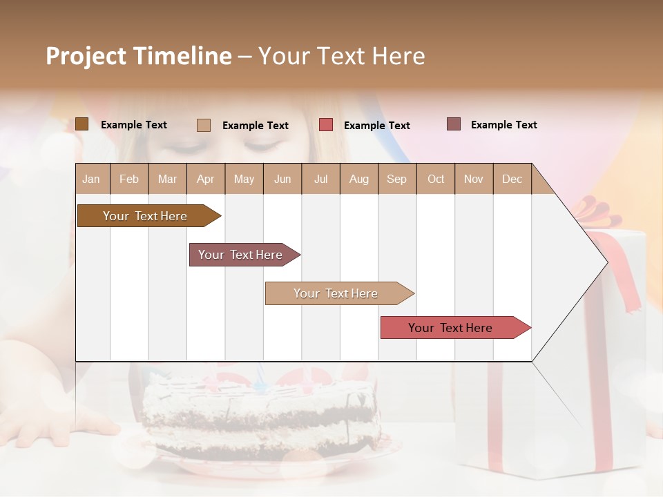 Lifestyle One Figure PowerPoint Template