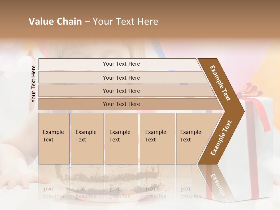Lifestyle One Figure PowerPoint Template
