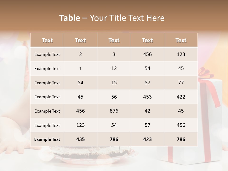 Lifestyle One Figure PowerPoint Template