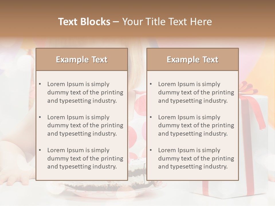 Lifestyle One Figure PowerPoint Template