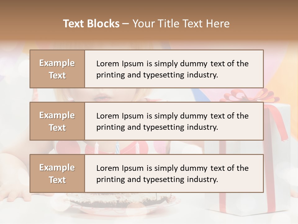 Lifestyle One Figure PowerPoint Template