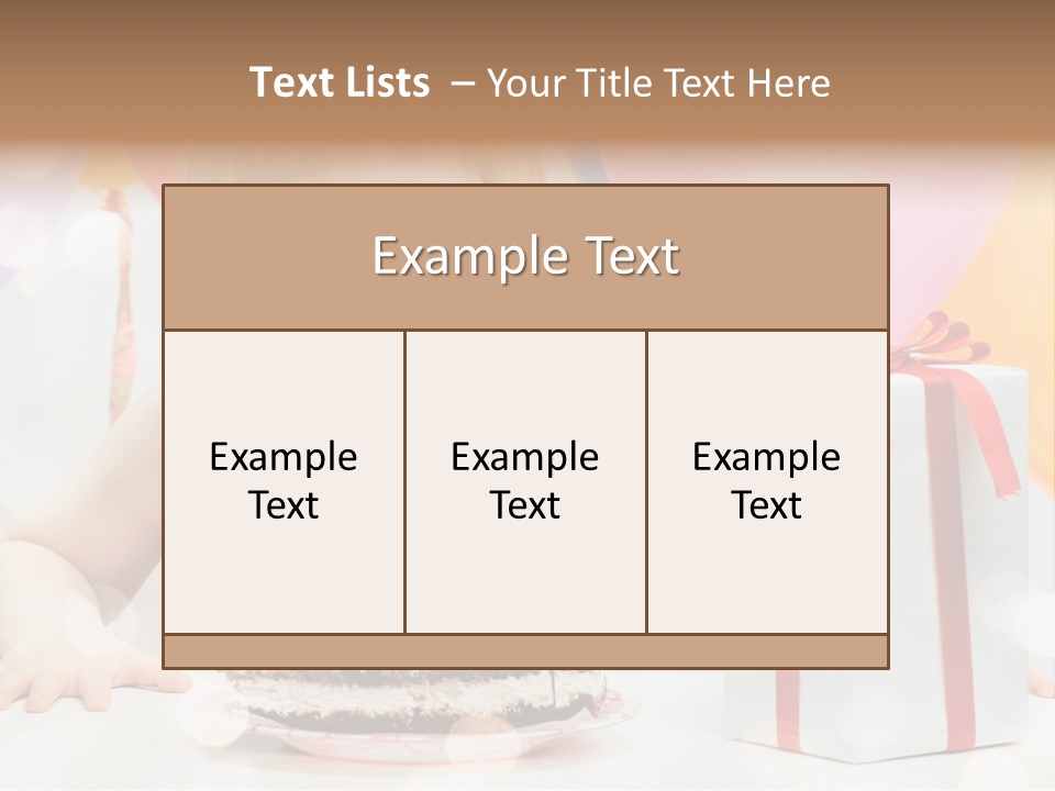 Lifestyle One Figure PowerPoint Template