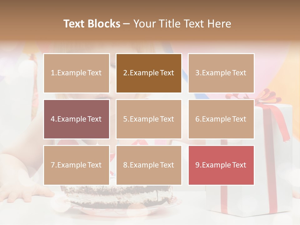 Lifestyle One Figure PowerPoint Template