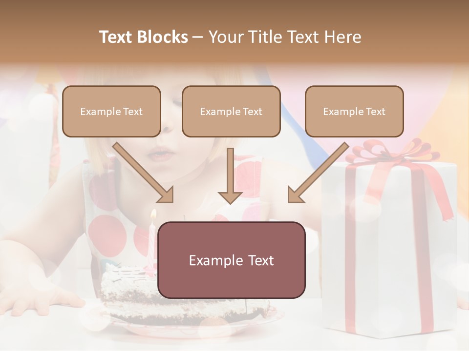Lifestyle One Figure PowerPoint Template