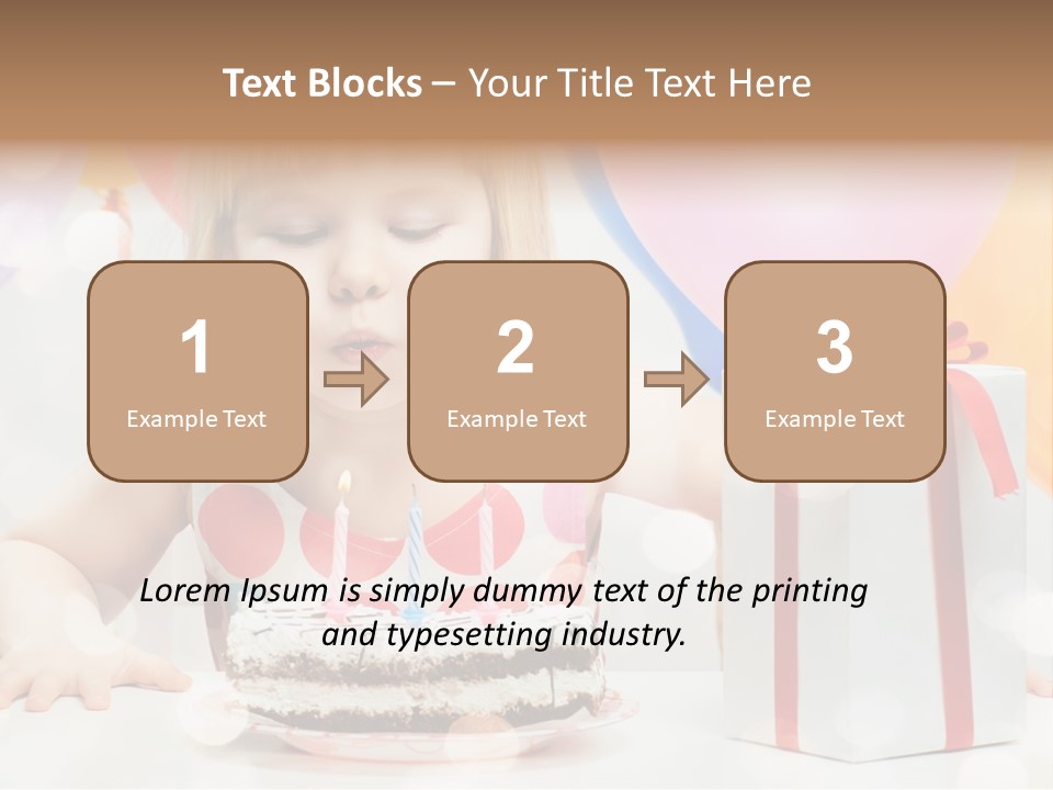 Lifestyle One Figure PowerPoint Template