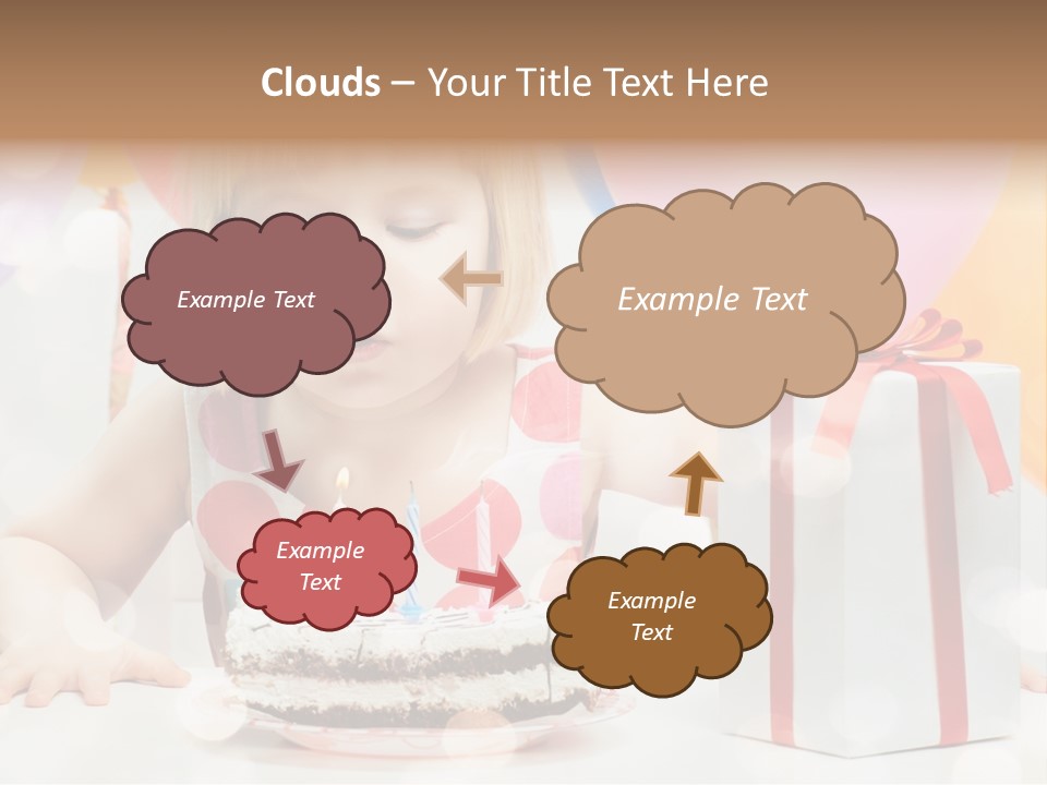 Lifestyle One Figure PowerPoint Template