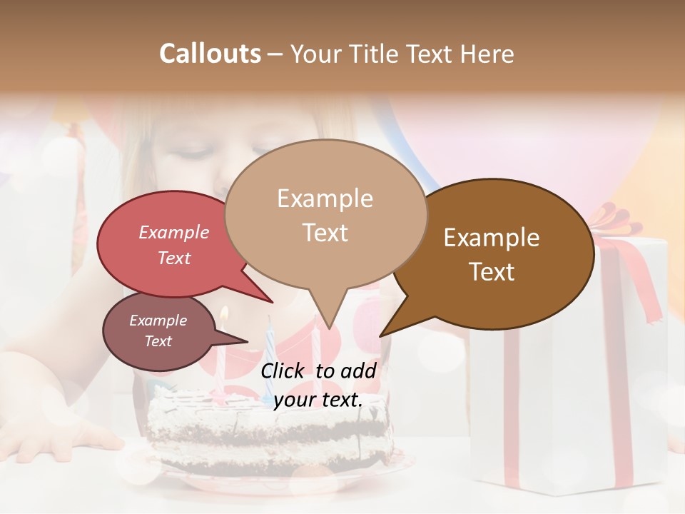 Lifestyle One Figure PowerPoint Template