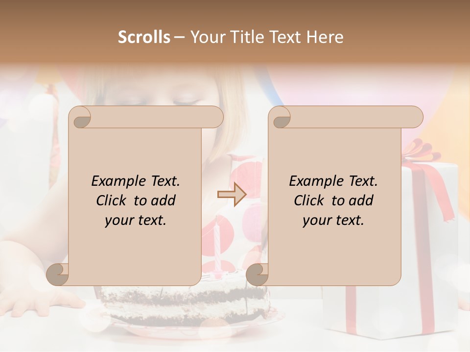 Lifestyle One Figure PowerPoint Template