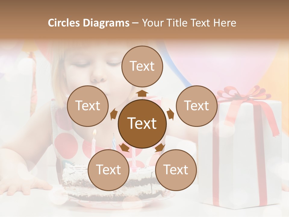 Lifestyle One Figure PowerPoint Template