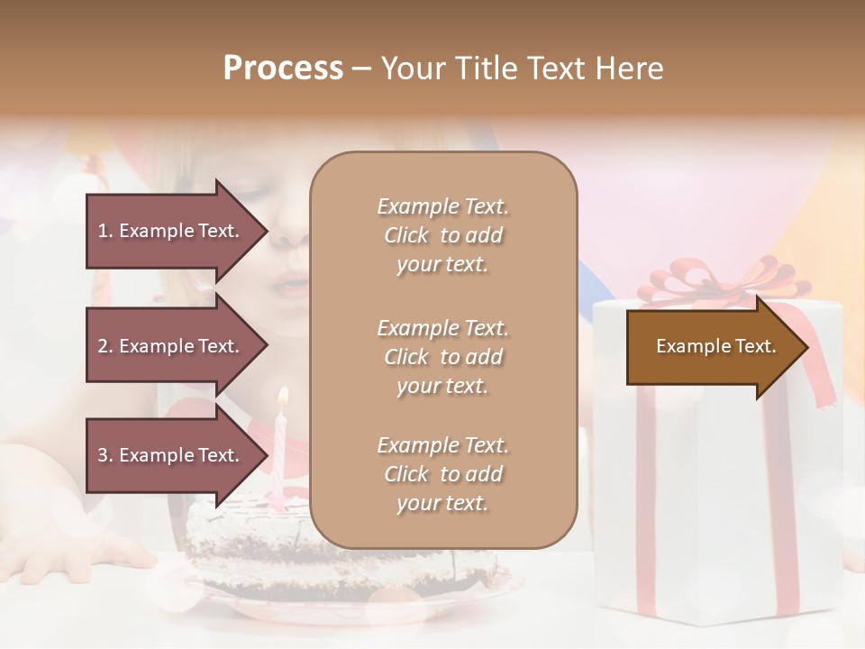 Lifestyle One Figure PowerPoint Template