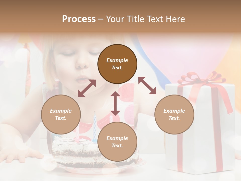 Lifestyle One Figure PowerPoint Template