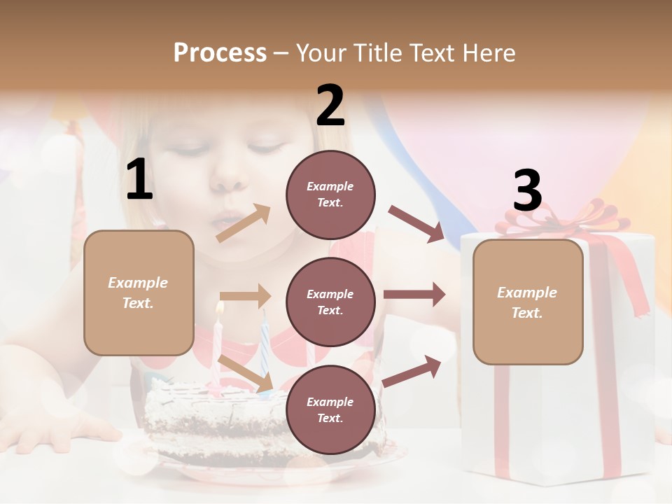 Lifestyle One Figure PowerPoint Template