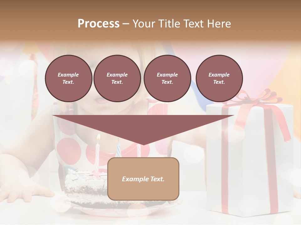 Lifestyle One Figure PowerPoint Template