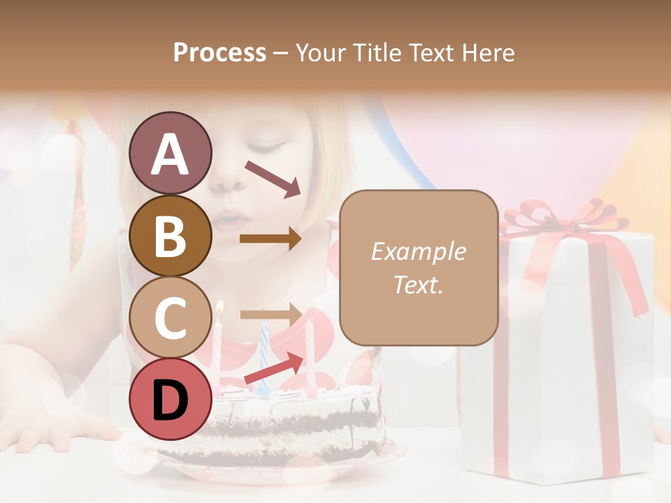 Lifestyle One Figure PowerPoint Template