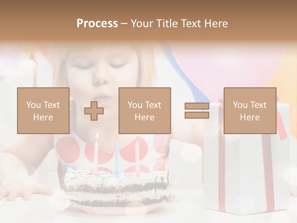 Lifestyle One Figure PowerPoint Template