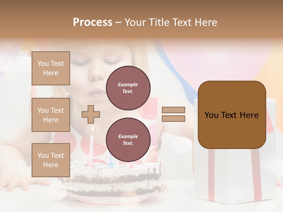 Lifestyle One Figure PowerPoint Template