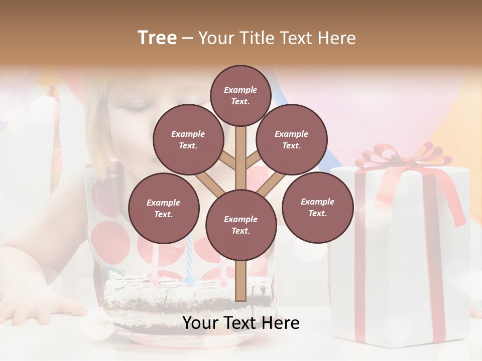 Lifestyle One Figure PowerPoint Template