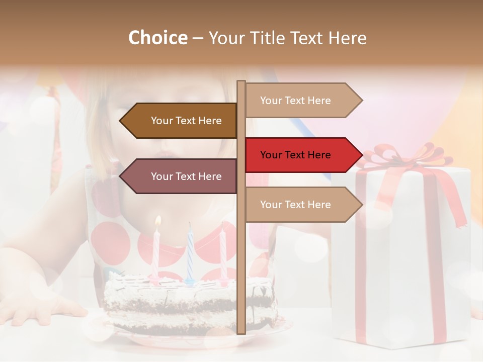 Lifestyle One Figure PowerPoint Template