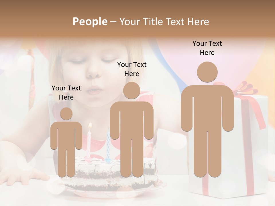 Lifestyle One Figure PowerPoint Template