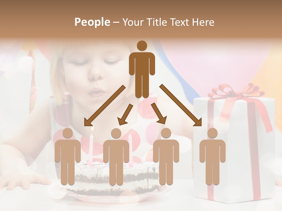 Lifestyle One Figure PowerPoint Template