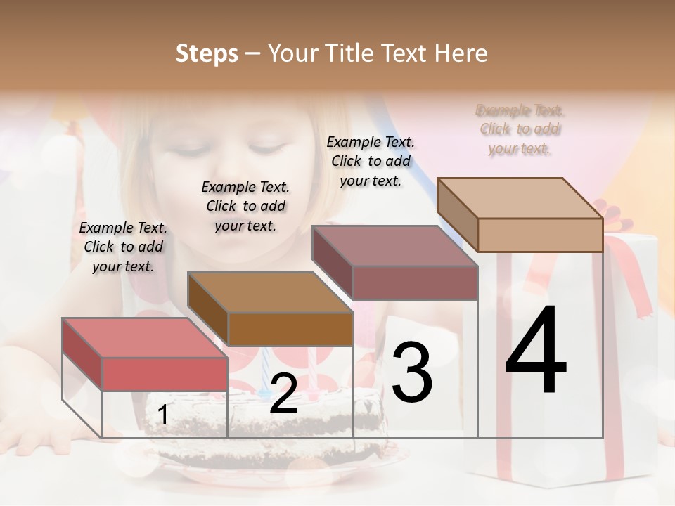 Lifestyle One Figure PowerPoint Template