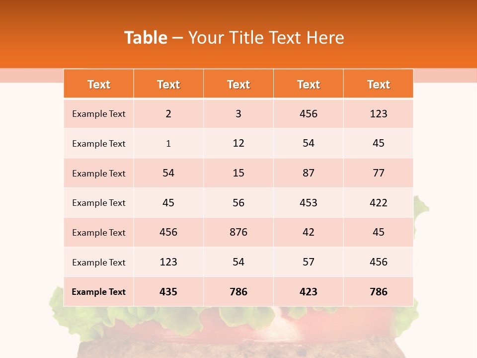 Delicious Classic Tasty PowerPoint Template