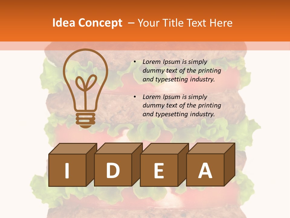 Delicious Classic Tasty PowerPoint Template