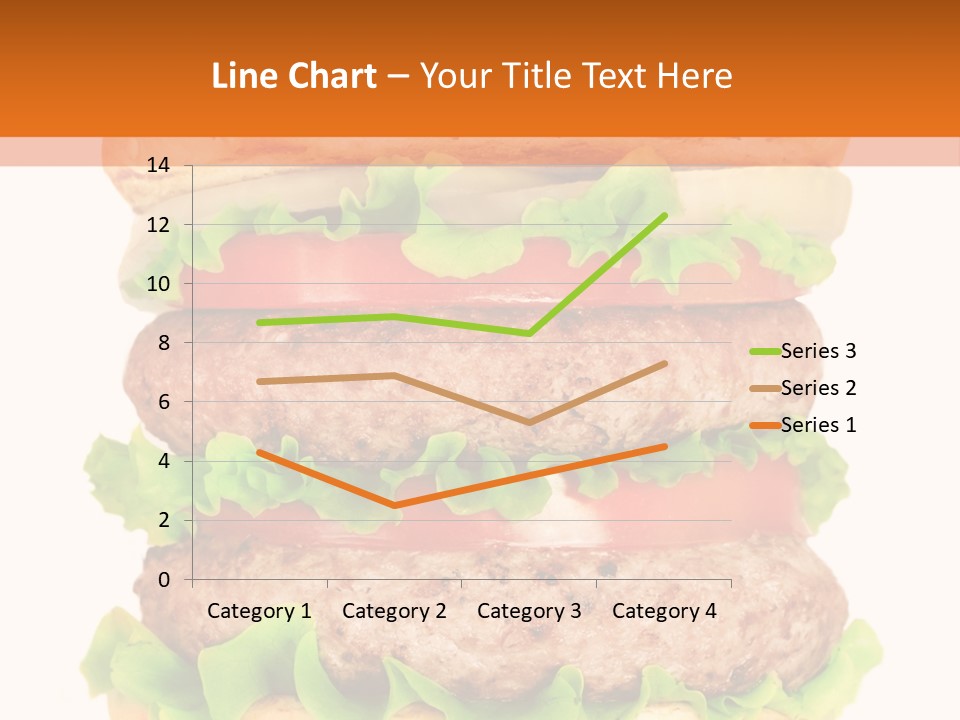 Hamburger Macro Lunch PowerPoint Template
