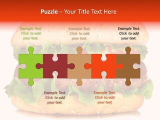 Delicious Red Food PowerPoint Template