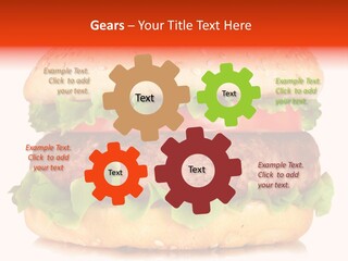 Delicious Red Food PowerPoint Template