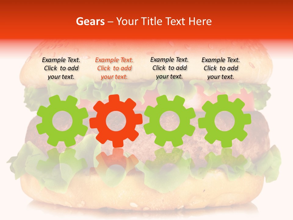 Delicious Red Food PowerPoint Template