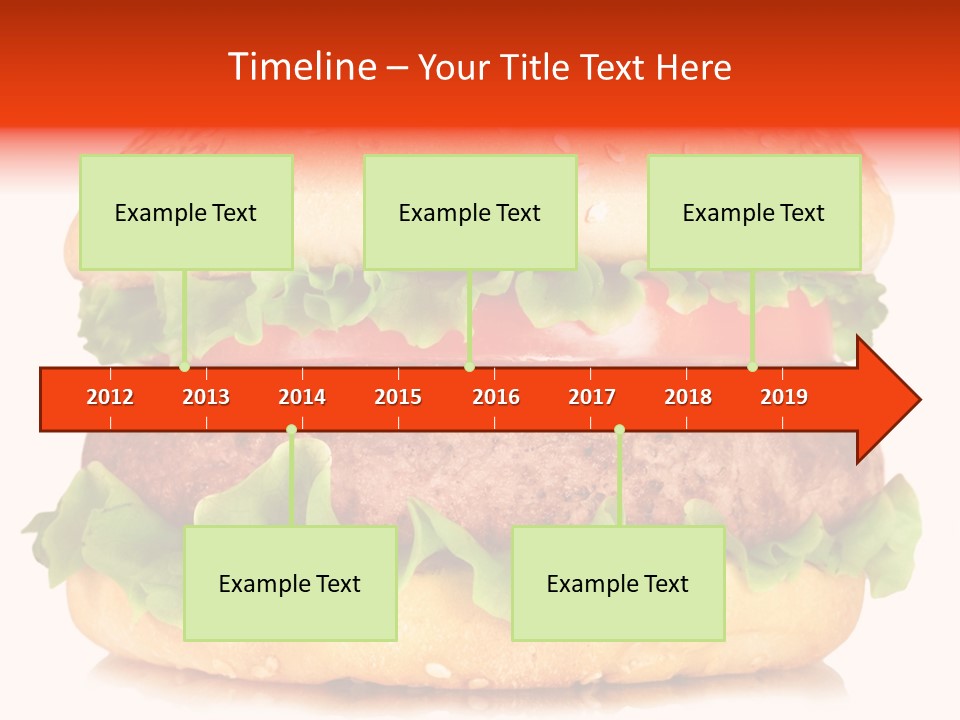 Delicious Red Food PowerPoint Template
