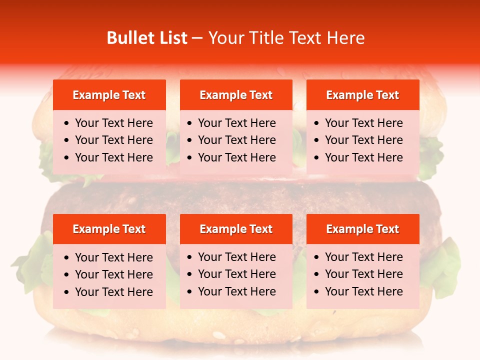 Delicious Red Food PowerPoint Template