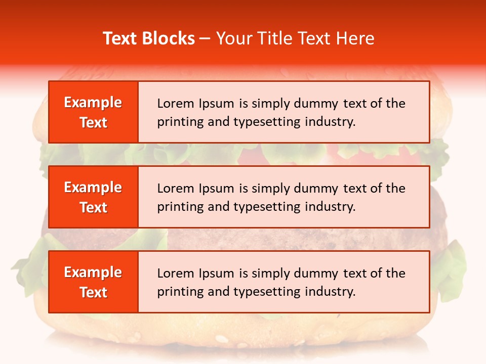 Delicious Red Food PowerPoint Template