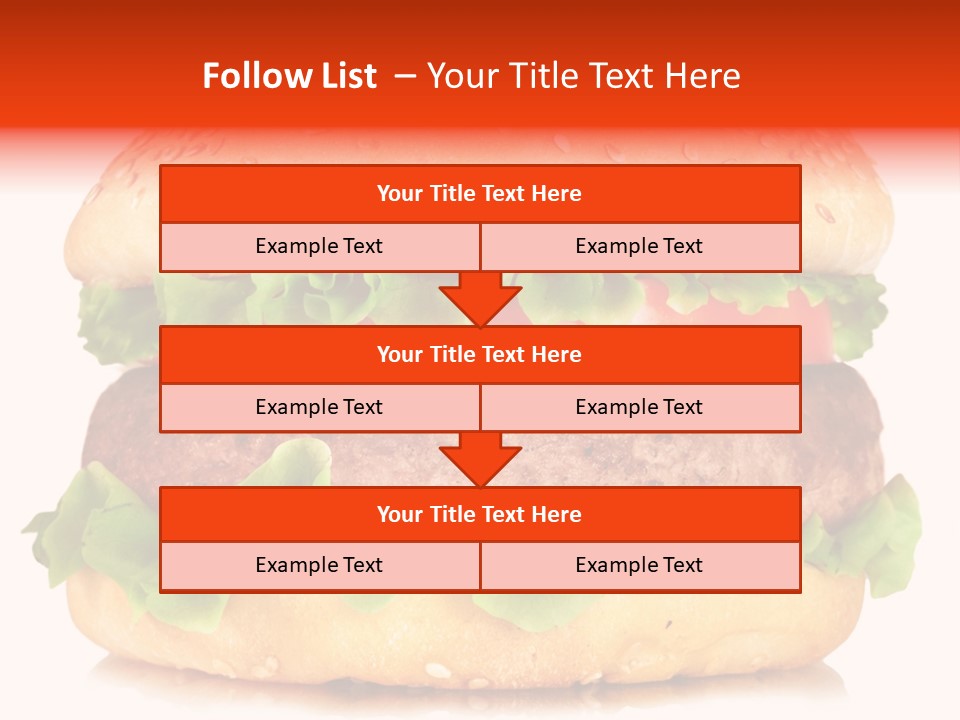 Delicious Red Food PowerPoint Template