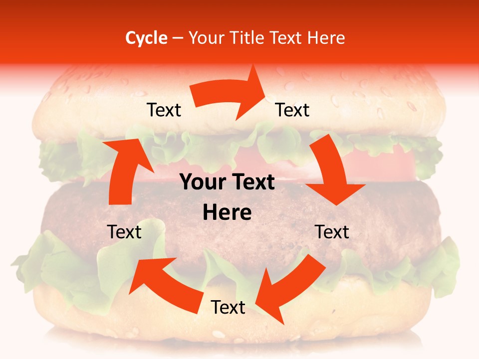 Delicious Red Food PowerPoint Template