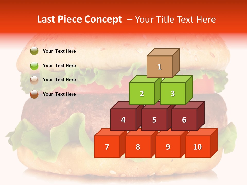 Delicious Red Food PowerPoint Template