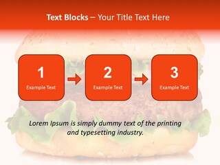 Delicious Red Food PowerPoint Template