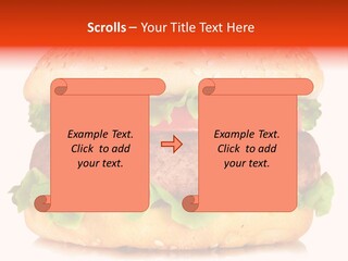 Delicious Red Food PowerPoint Template