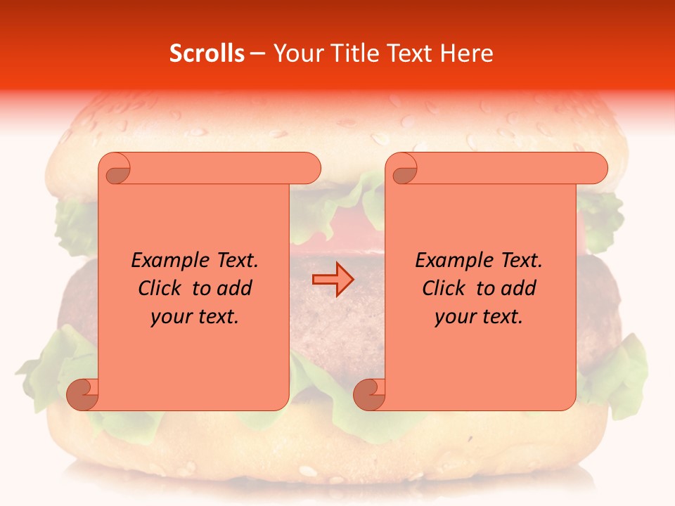 Delicious Red Food PowerPoint Template