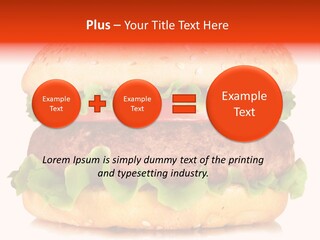 Delicious Red Food PowerPoint Template